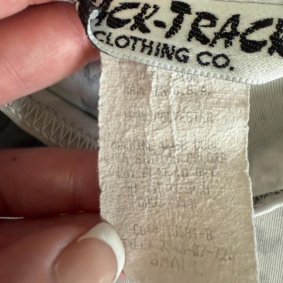 90's vintage gray whimsigoth floral maxi skirt SMALL MEDIUM - Picture 5 of 5